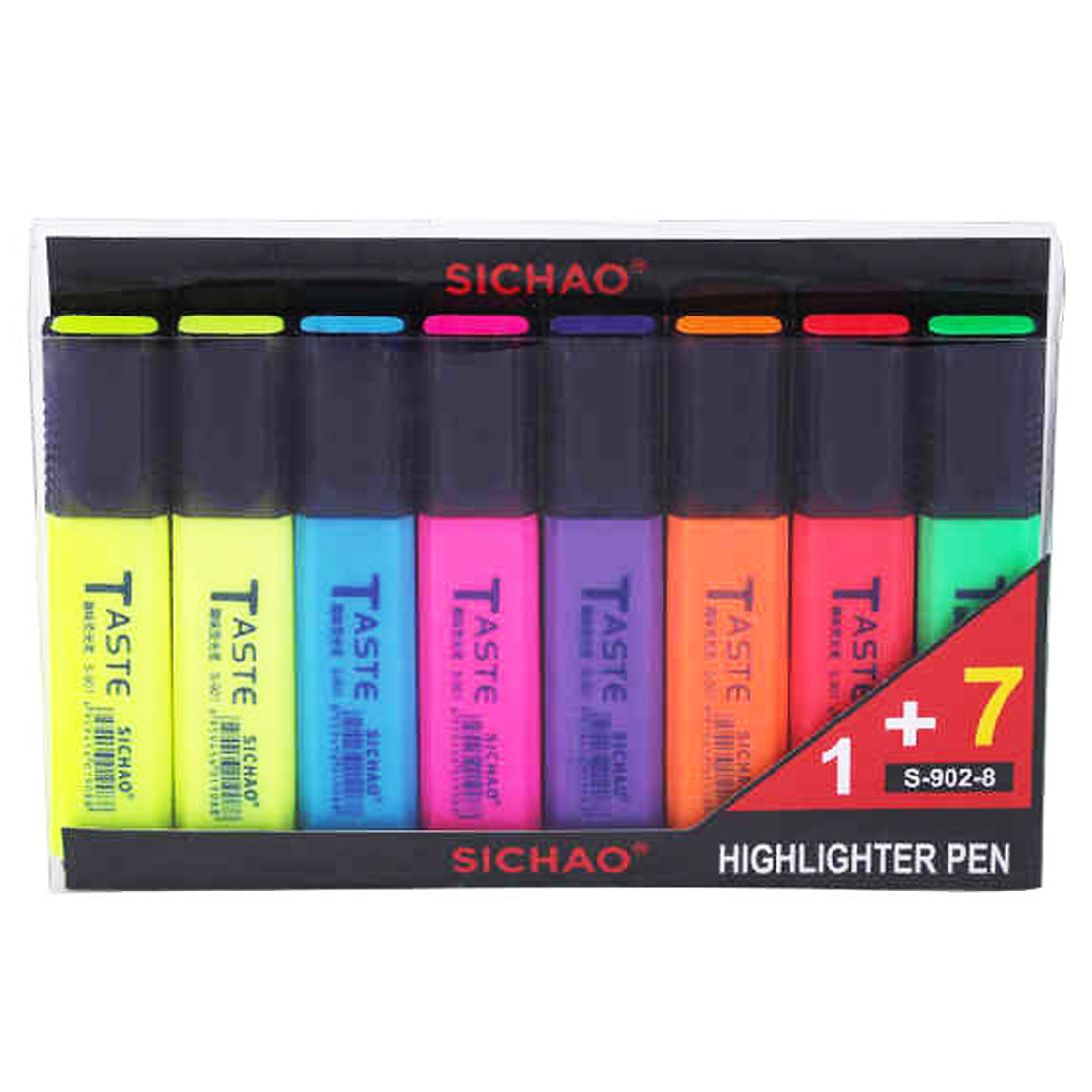 ماژیک علامت گذار سیچائو مدل تیست بسته 8 عددی