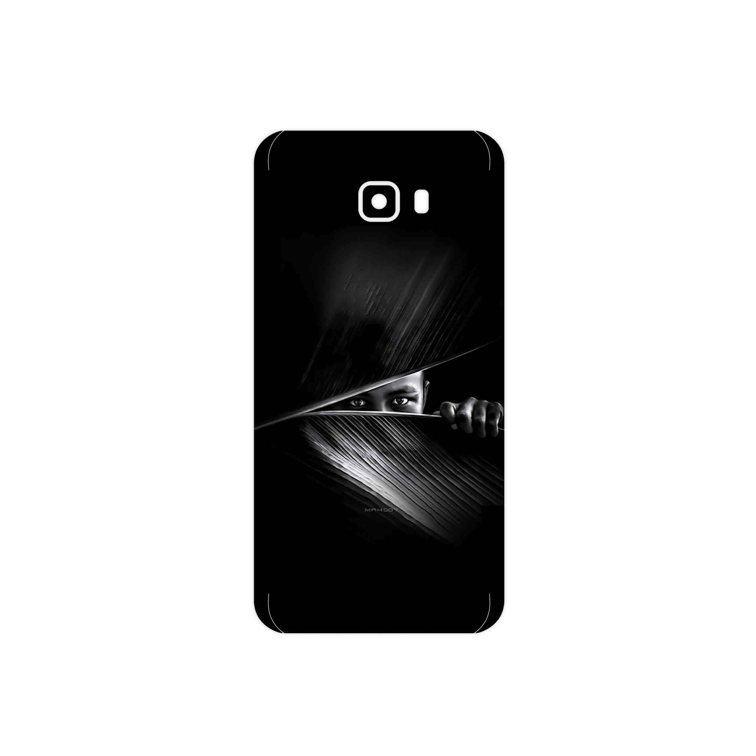 برچسب پوششی ماهوت مدل Black Portrait مناسب برای گوشی موبایل سامسونگ Galaxy C7 Pro
