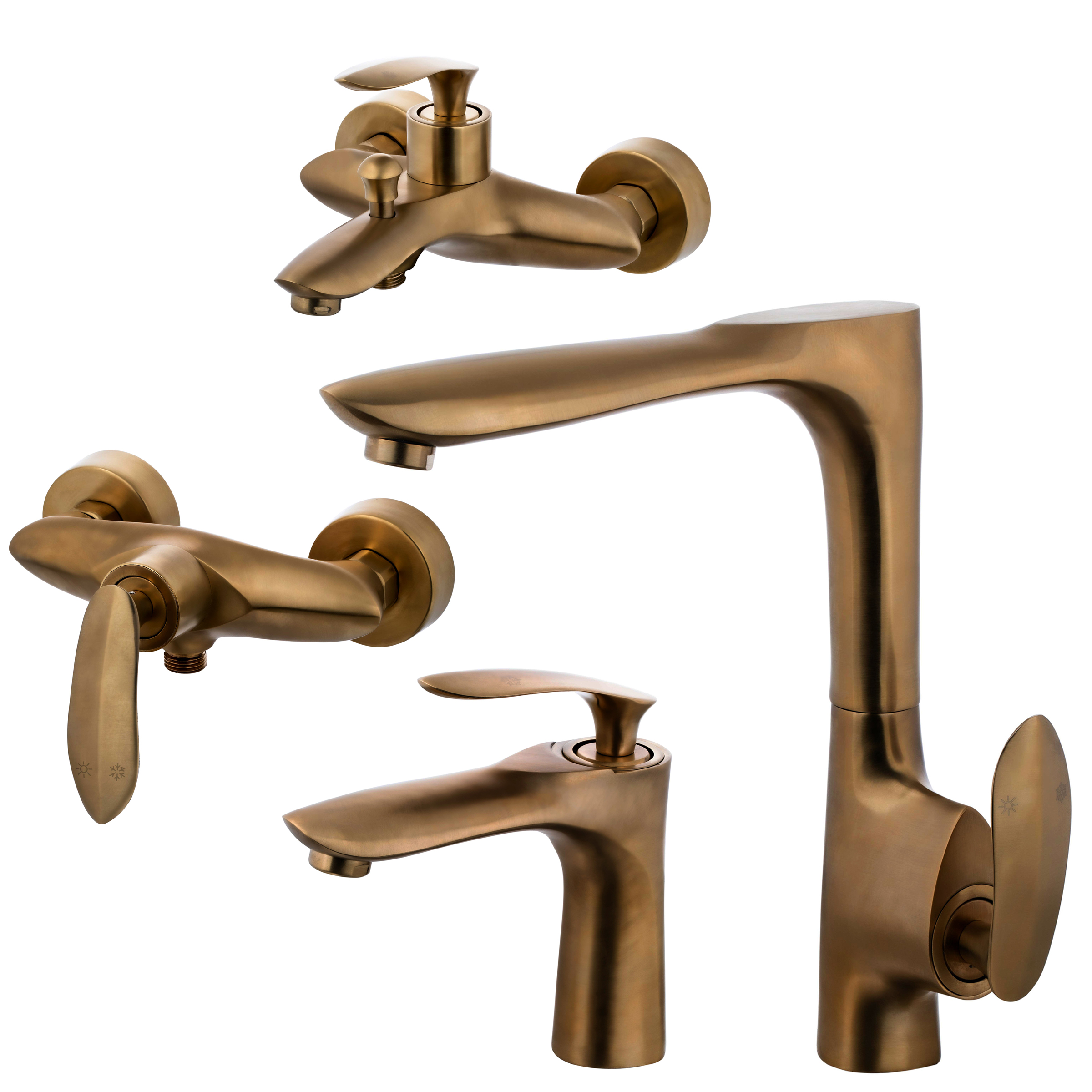 ست شیرآلات اوج مدل الگانت مجموعه 4 عددی