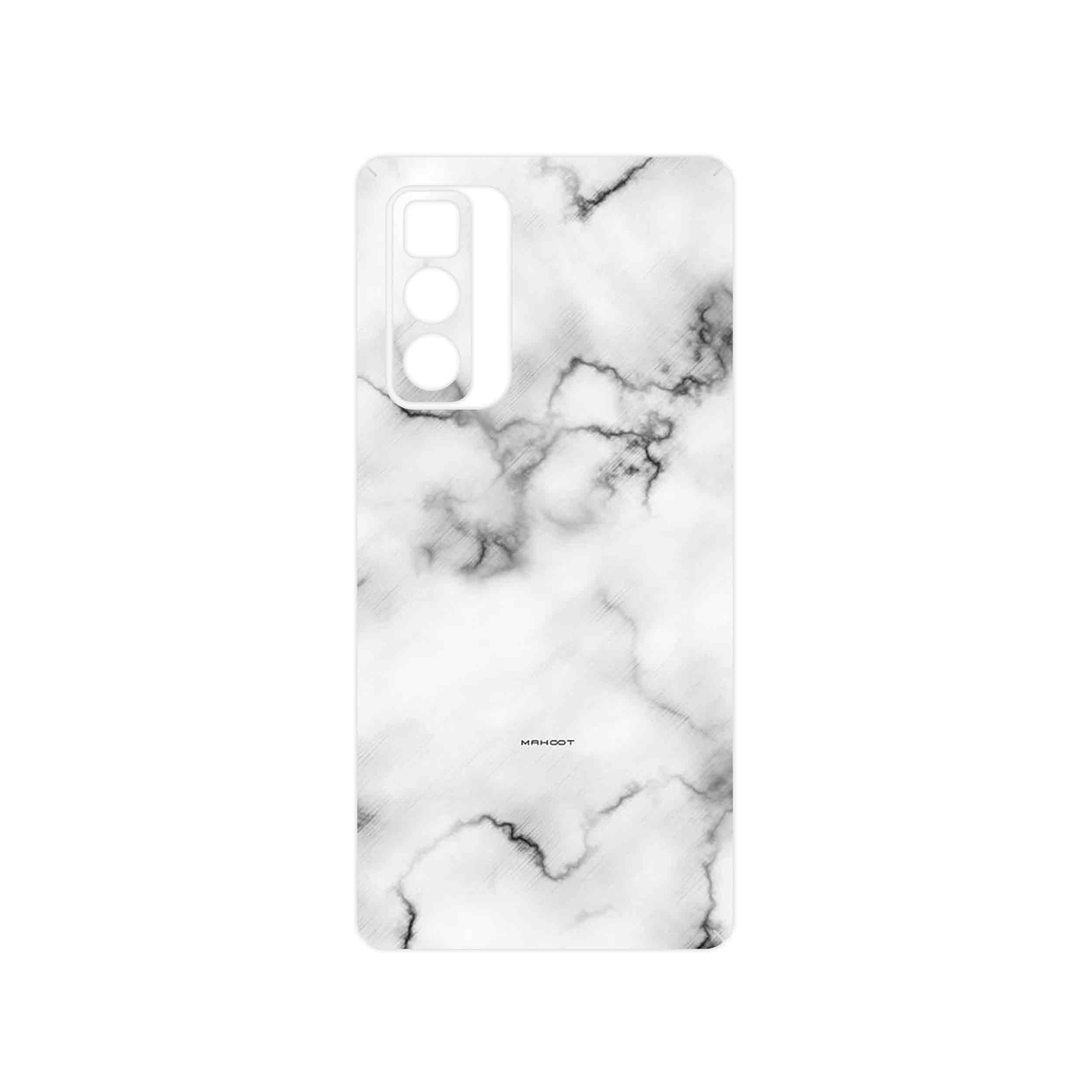 برچسب پوششی ماهوت مدل Blanco_Smoke_Marble مناسب برای گوشی موبایل موتورولا Edge 20 Pro