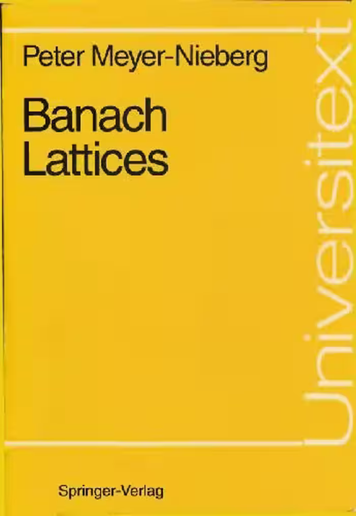 خرید و دانلود نسخه کامل کتاب Banach lattices