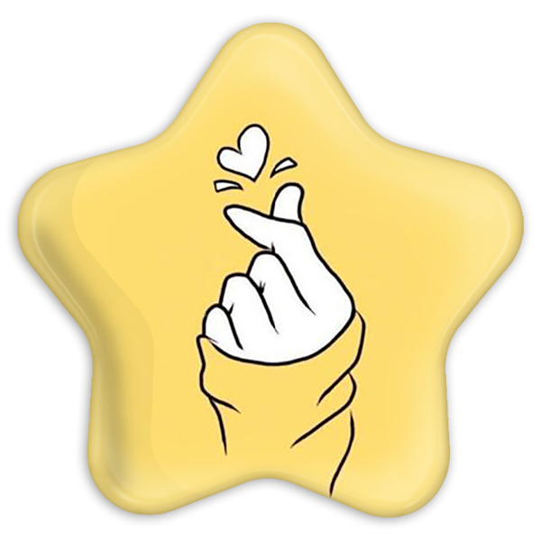 پیکسل خندالو طرح عاشقانه مدل ستاره ای کد 1890