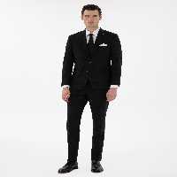 کت و شلوار مردانه مشکی پیرکاردین - فروشگاه لباس شهرمون