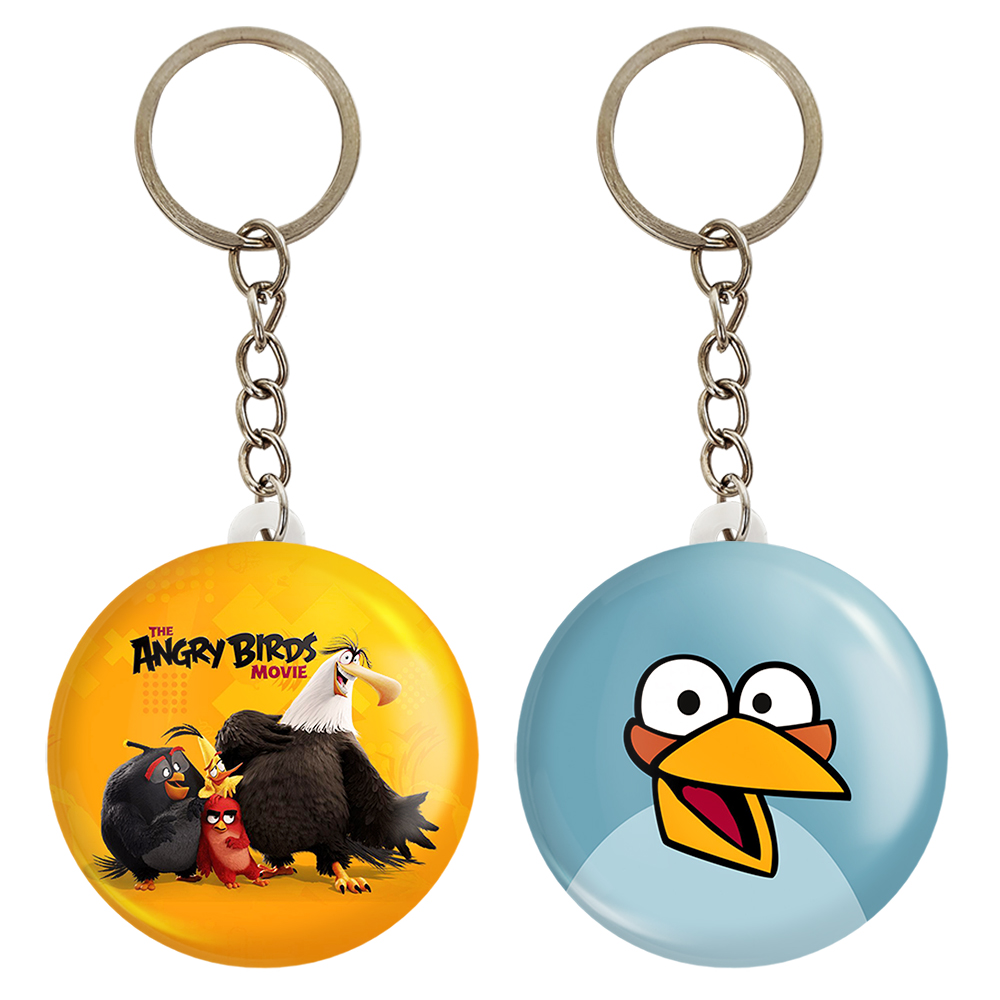 جاکلیدی خندالو مدل پرندگان خشمگین کد 1386113855 مجموعه 2 عددی