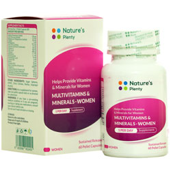مولتی ویتامین و مینرال بانوان نیچرز پلنتی