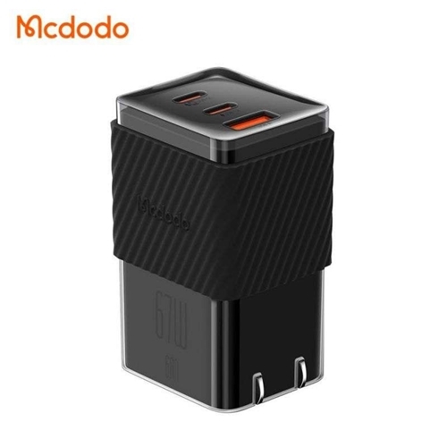 آداپتور سه پورت چندکاره مک دودو Mcdodo GaN 5 CH-1491 توان 67 وات