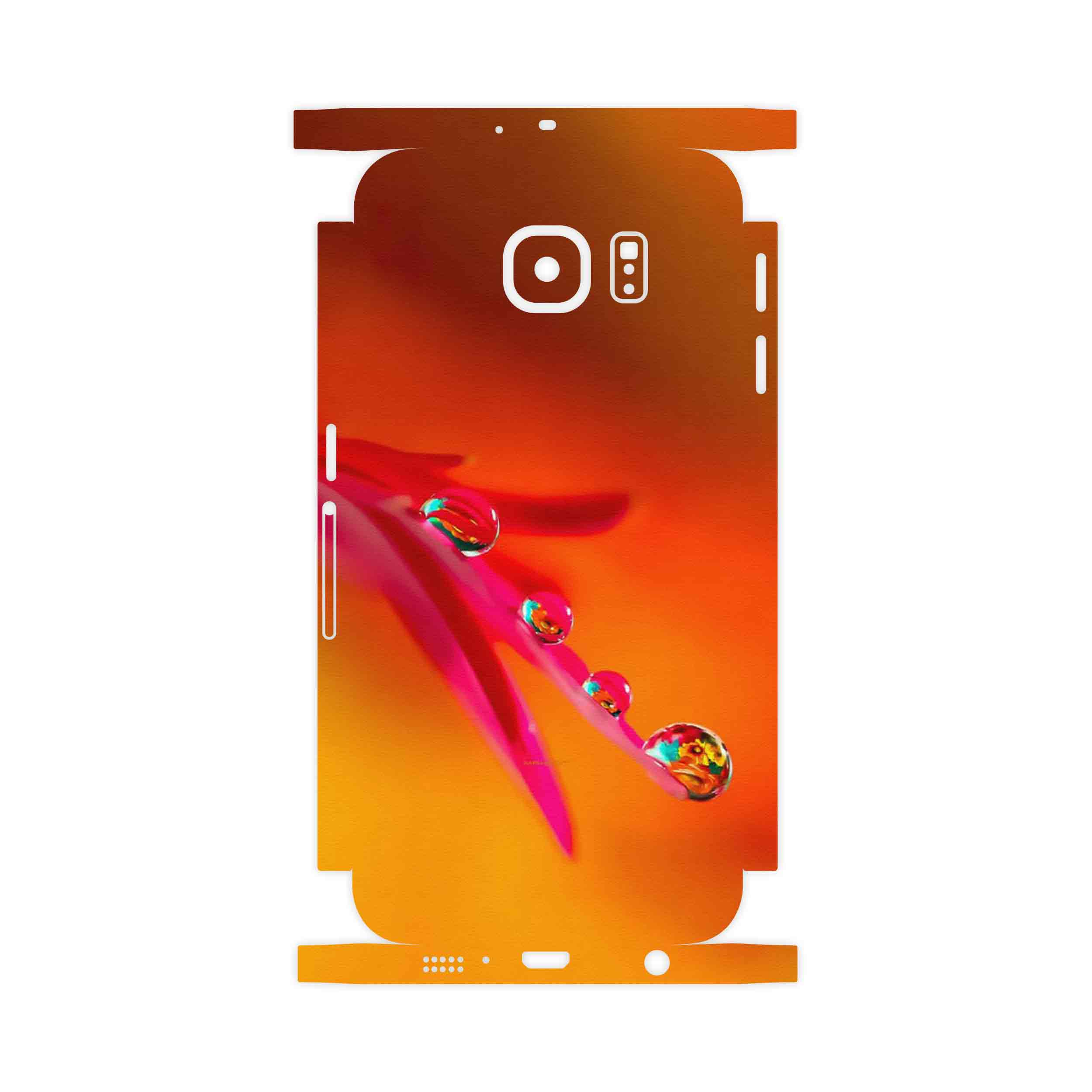 برچسب پوششی ماهوت مدل Plant dew-FullSkin مناسب برای گوشی موبایل سامسونگ Galaxy S6