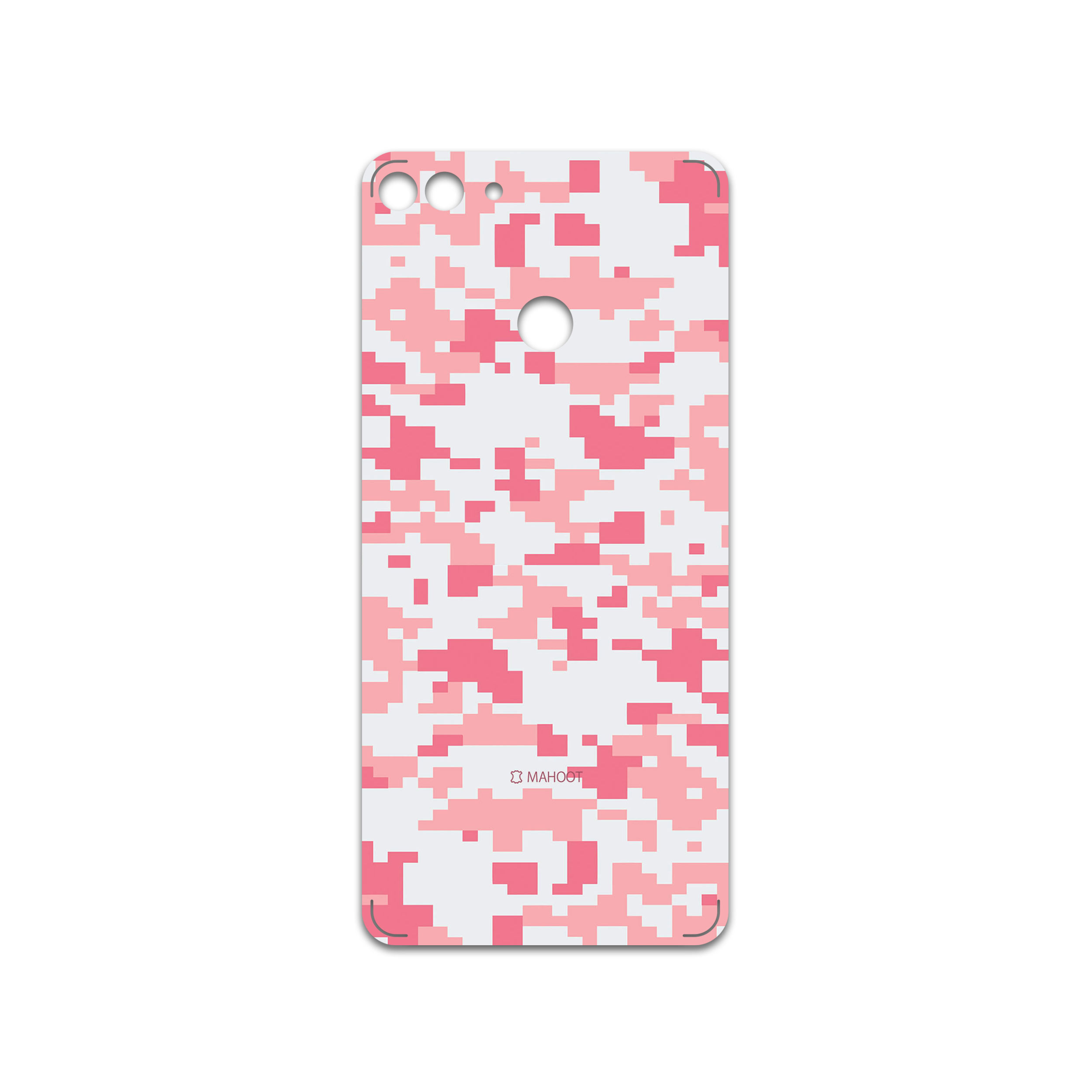 برچسب پوششی ماهوت مدل Army-Pink-pixel مناسب برای گوشی موبایل هوآوی Y9 2018