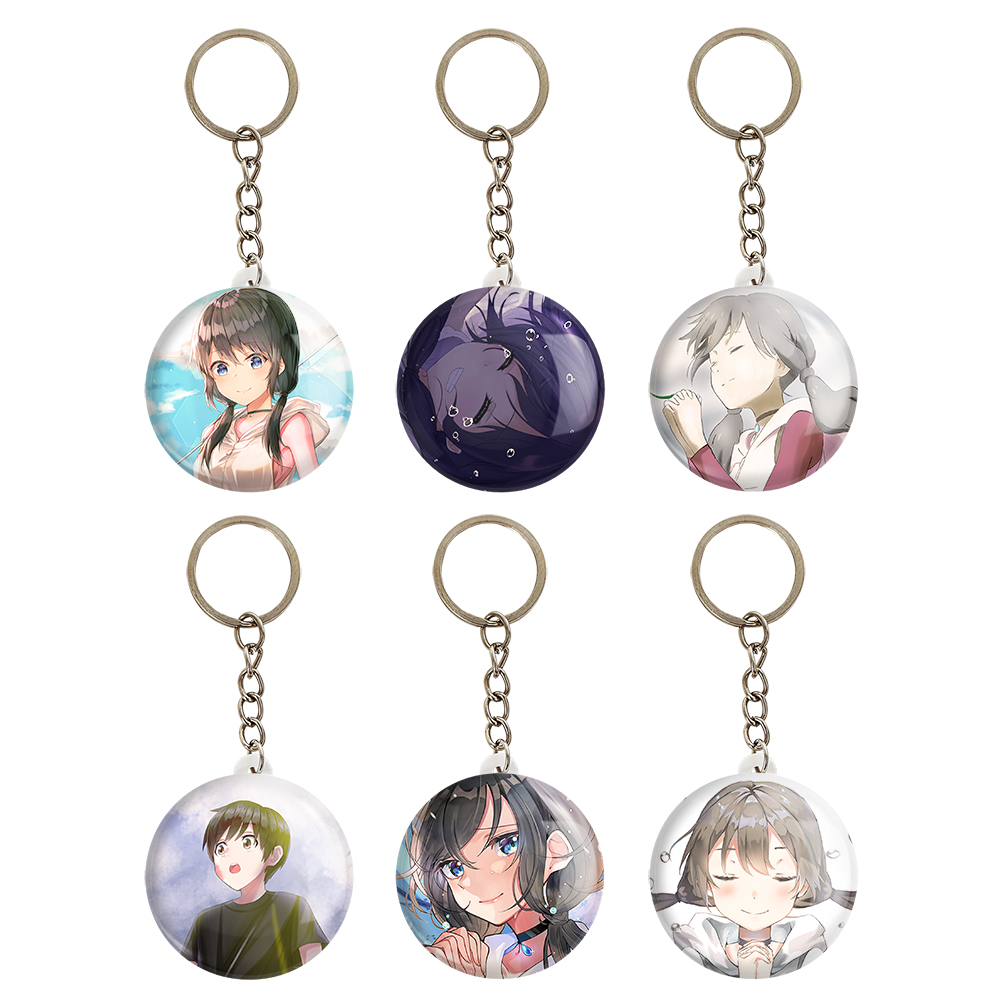 جاکلیدی خندالو مدل انیمه تغییر آب و هوا با تو کد 968A مجموعه 6 عددی