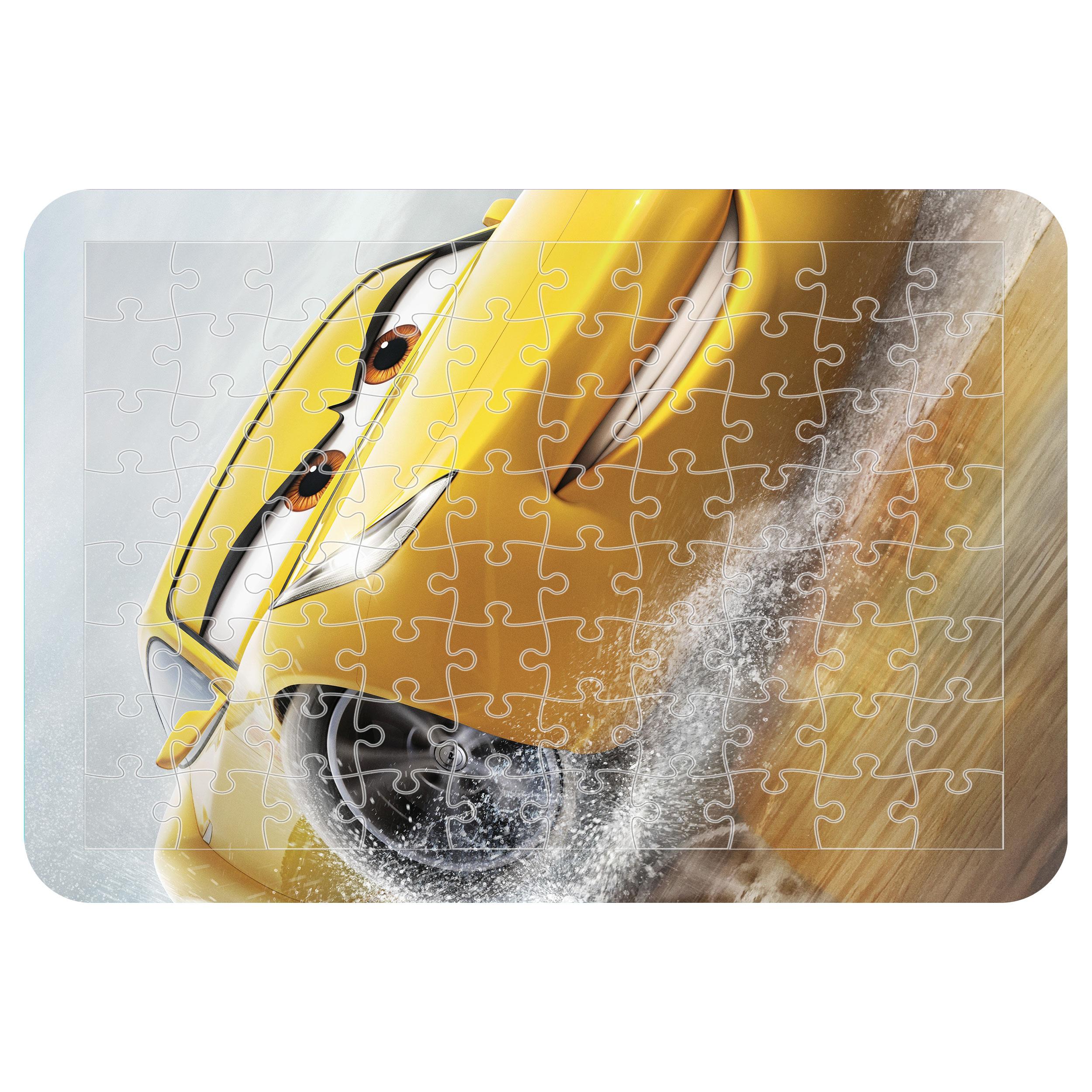 پازل 54  تکه اطلس آبی طرح  کارتون ماشین مک کویین  مدل P1215