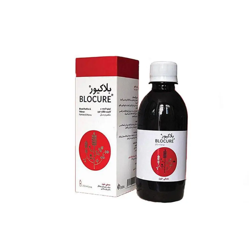 شربت مصفی خون بلاکیور شفانگر 250 میلی لیتری
