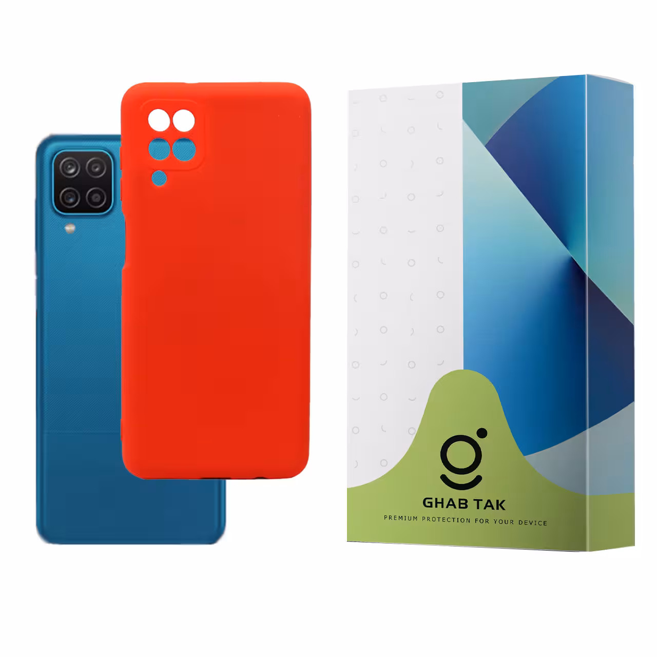 کاور قاب تک طرح سیلیکونی مدل Guard-05 مناسب برای گوشی موبایل سامسونگ Galaxy A12 Nacho