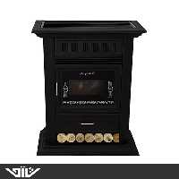 بخاری گازی شارق توس 25000 مدل هیوا مشکی