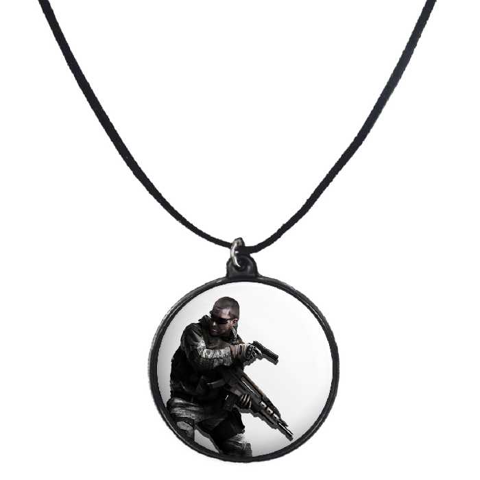 گردنبند پرمانه طرح call of duty کد pmb.26403مدل دو طرفه