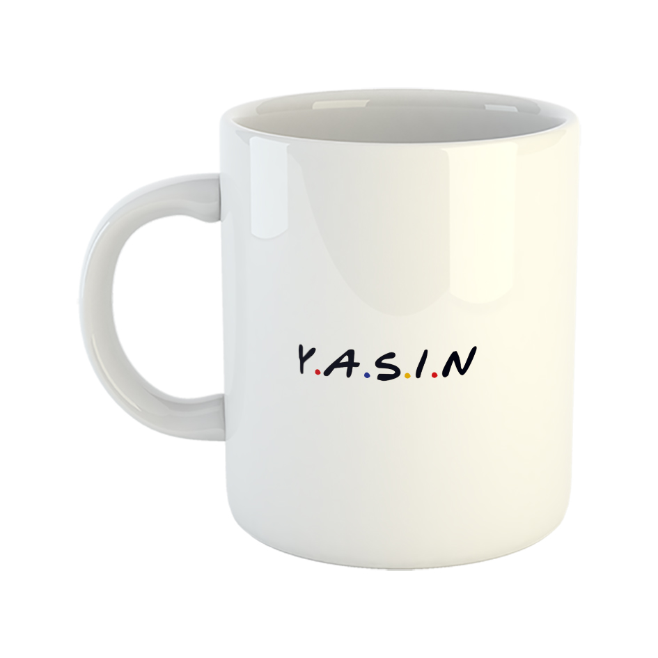 ماگ طرح فرندز مدل یاسین