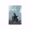برچسب پوششی ماهوت مدل Motorcycling مناسب برای تبلت سامسونگ Galaxy Tab S2 8.0 2015 T710
