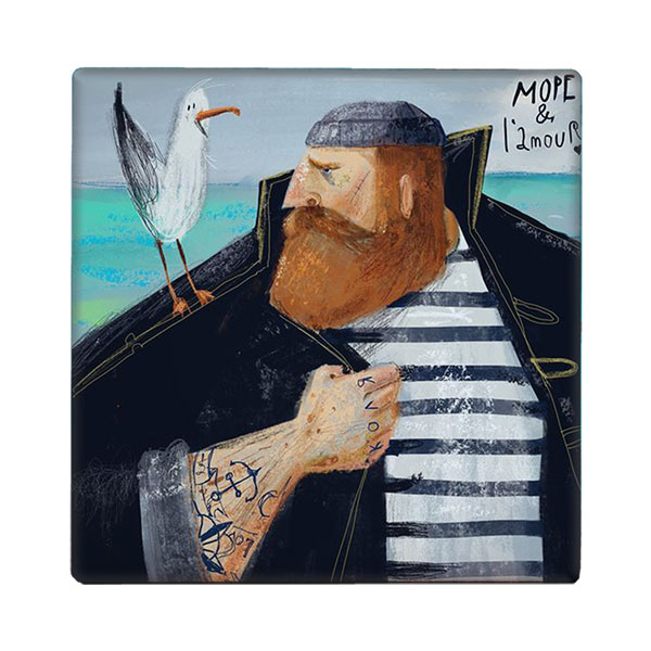 کاشی مدل  آهنربایی کد kam144