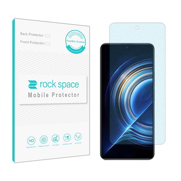 گلس شیائومی Redme K50 Pro مدل نانو هیدروژل مات آنتی بلو برند راک اسپیس کد S