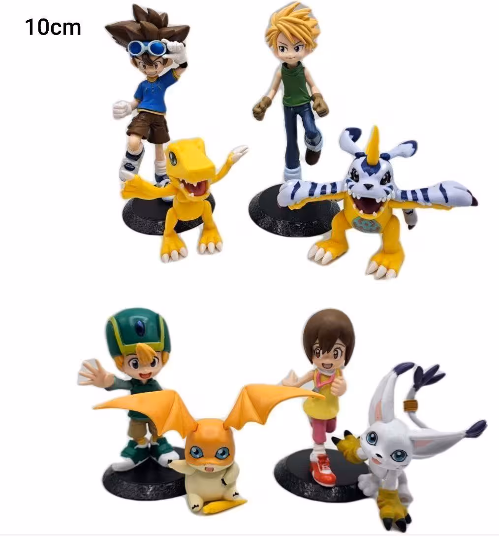 فیگور دیجیمون Digimon مجموعه 8 عددی کد 301093