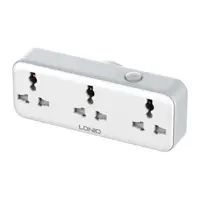 چند راهی برق 3 پورت الدینیو Ldnio Universal Outlet 2500W SC3317