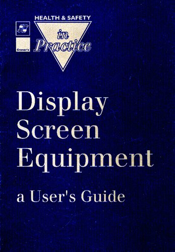 خرید و دانلود نسخه کامل کتاب Display Screen Equipment: A User's Guide