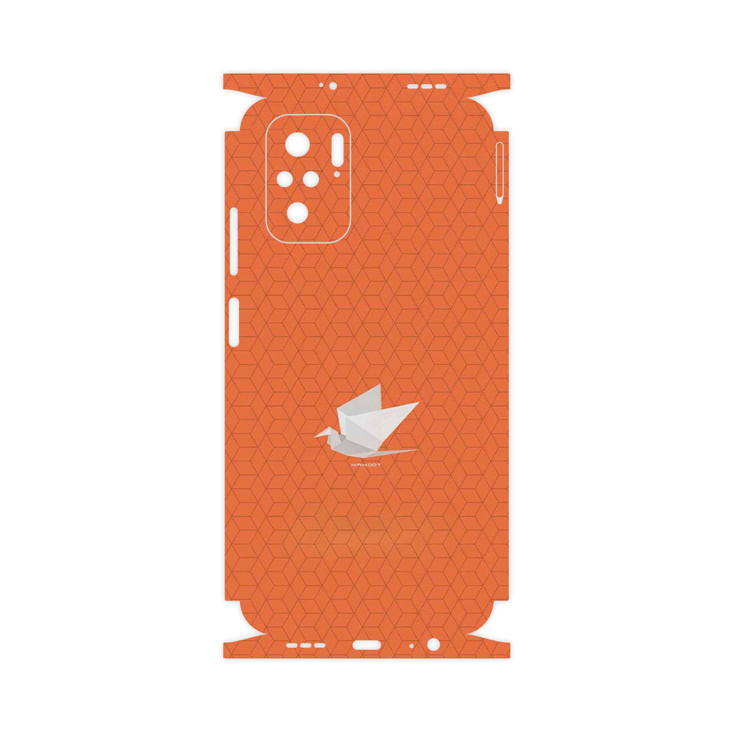 برچسب پوششی ماهوت مدل Minimalist origami bird-FullSkin مناسب برای گوشی موبایل شیائومی Poco M5s