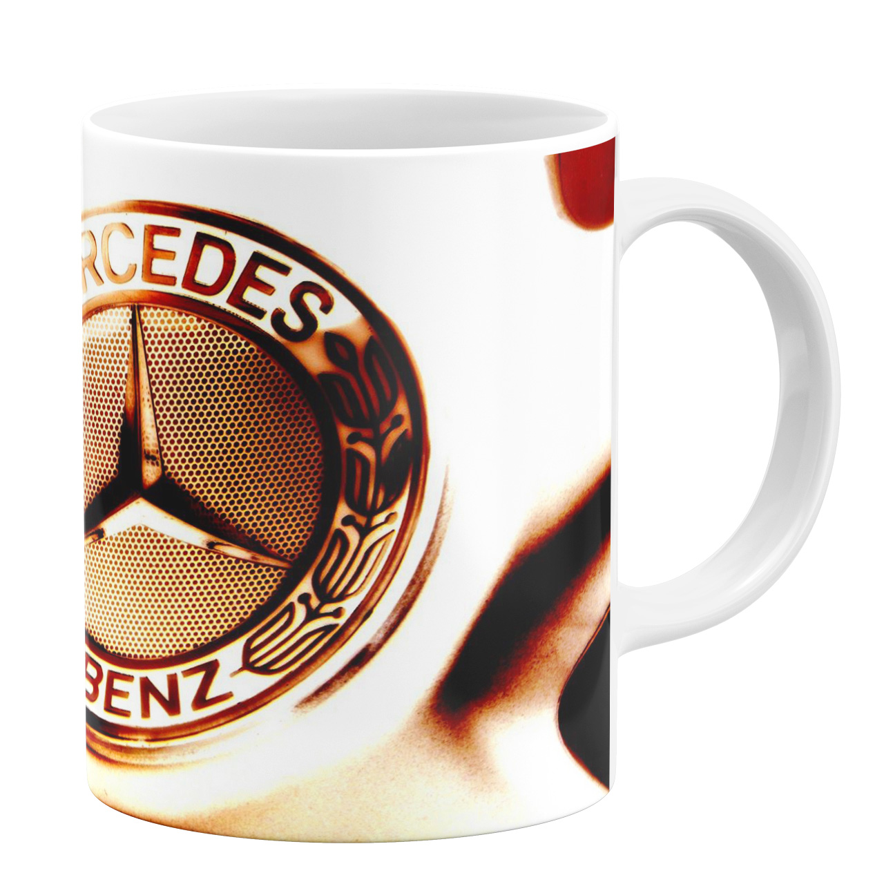 ماگ طرح مرسدس بنز کد 9889