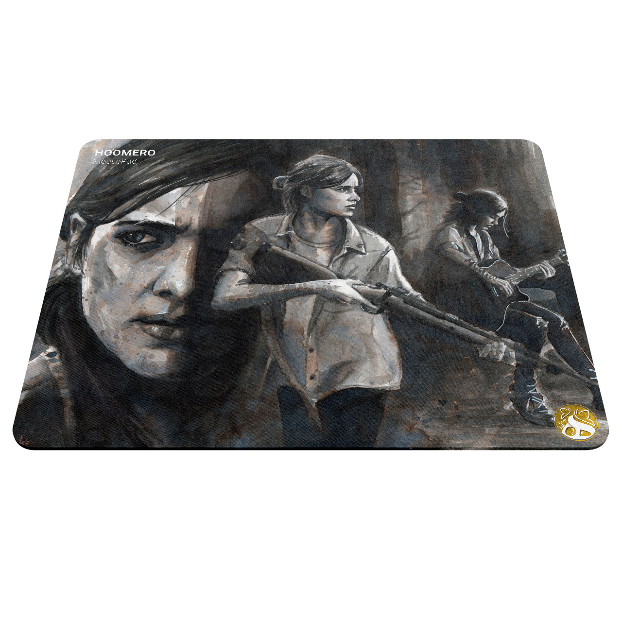 ماوس پد هومرو مدل A4697 طرح بازی The Last of Us