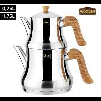 کتری و قوری زیو Zio ظرفیت 0.75 و 1.75 لیتر مدلZ-618(اصلی) (کد3و2)