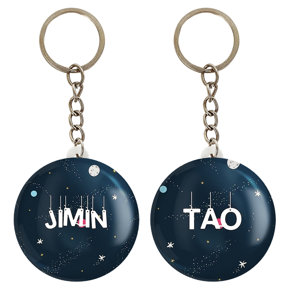 جاکلیدی خندالو مدل گروه EXO کد 1362713625 مجموعه 2 عددی