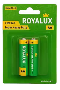 باتری قلمی رویالوکس ممدل Super Heavy Duty دو عددی