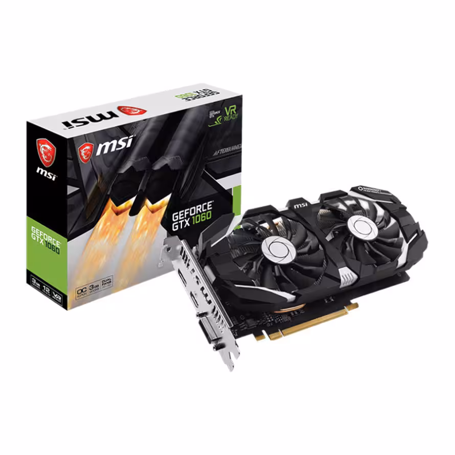 کارت گرافیک ام اس آی GTX 1060 3GT OC