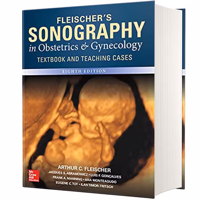 کتاب Fleischers Sonography in Obstetrics &amp; Gynecology اثر جمعی از نویسندگان انتشارات مک گرا هیل