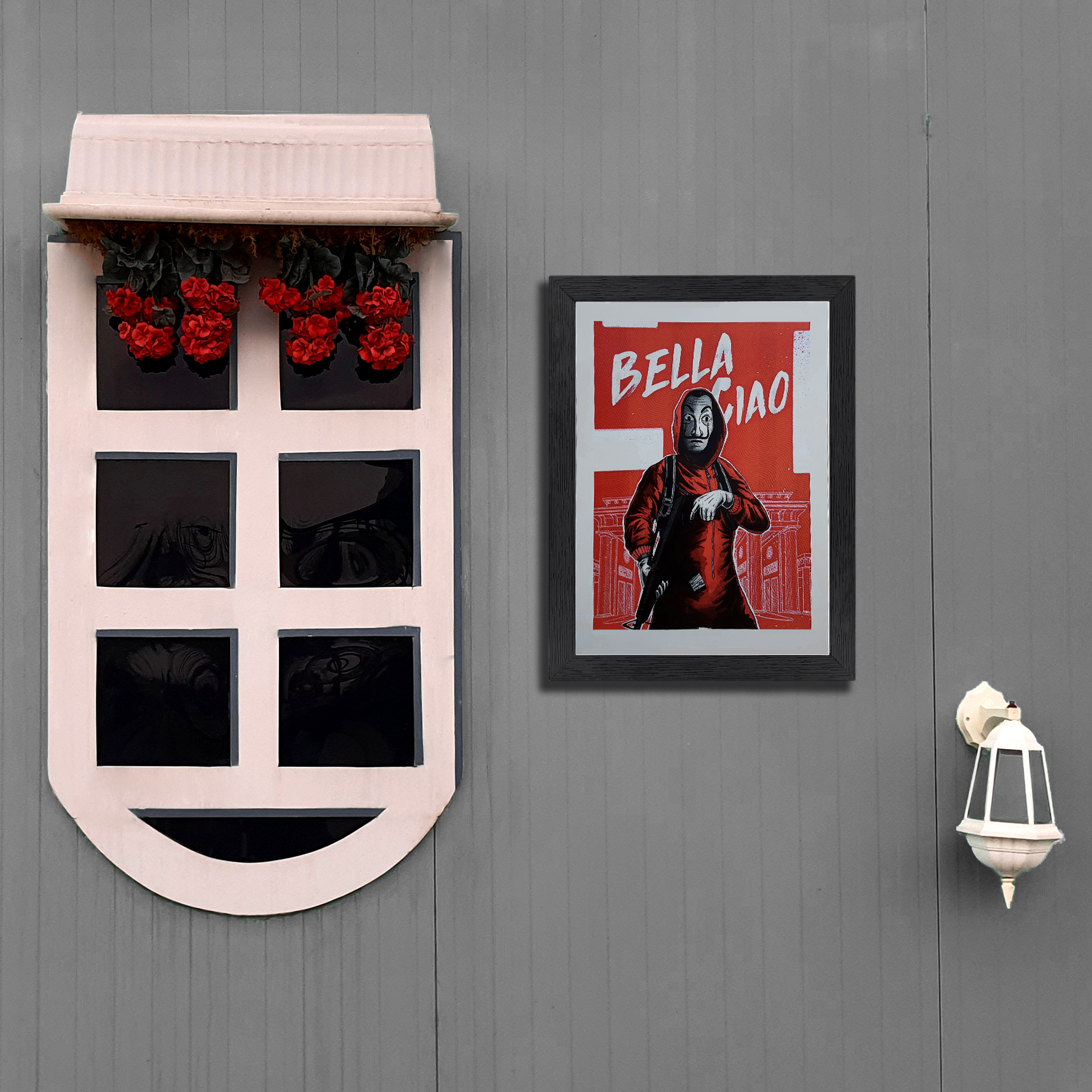 تابلو طرح Money Heist مدل PrMonHe3b