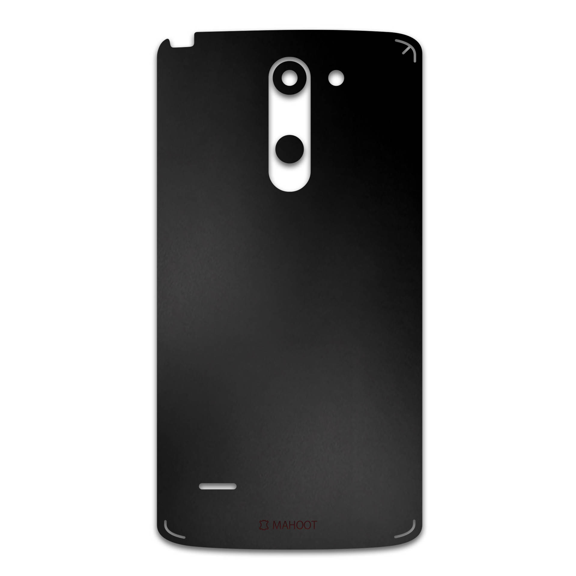 برچسب پوششی ماهوت مدل Black-Matte مناسب برای گوشی موبایل ال جی G3 Stylus