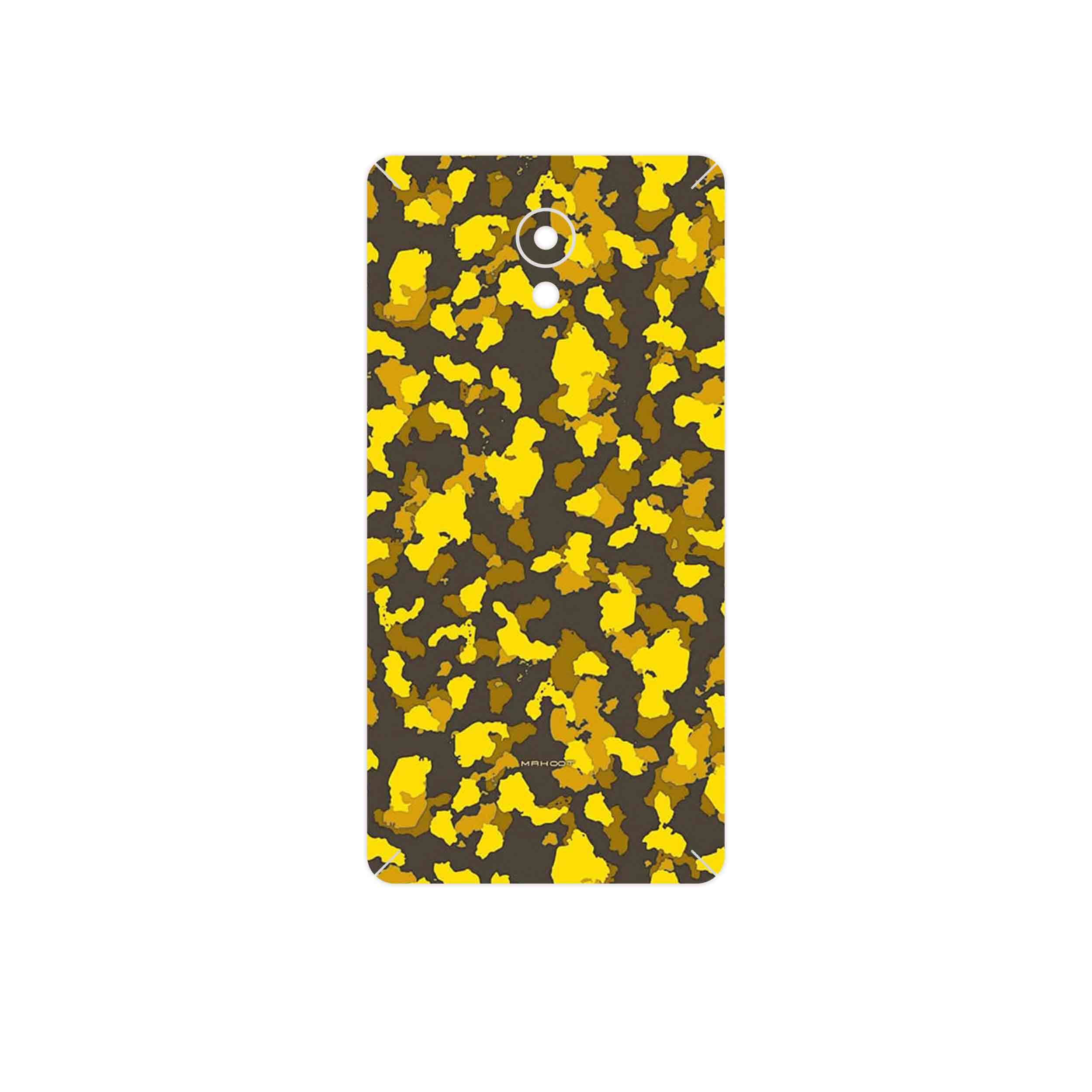 برچسب پوششی ماهوت مدل Yellow Infantry Army مناسب برای گوشی موبایل لنوو Vibe P2