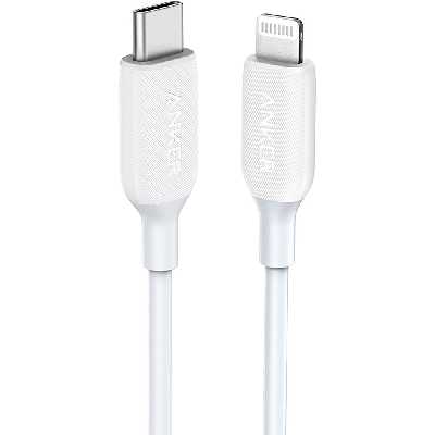 کابل تبدیل USB-C به لایتنینگ انکر مدل A8833 طول 1.8 متر