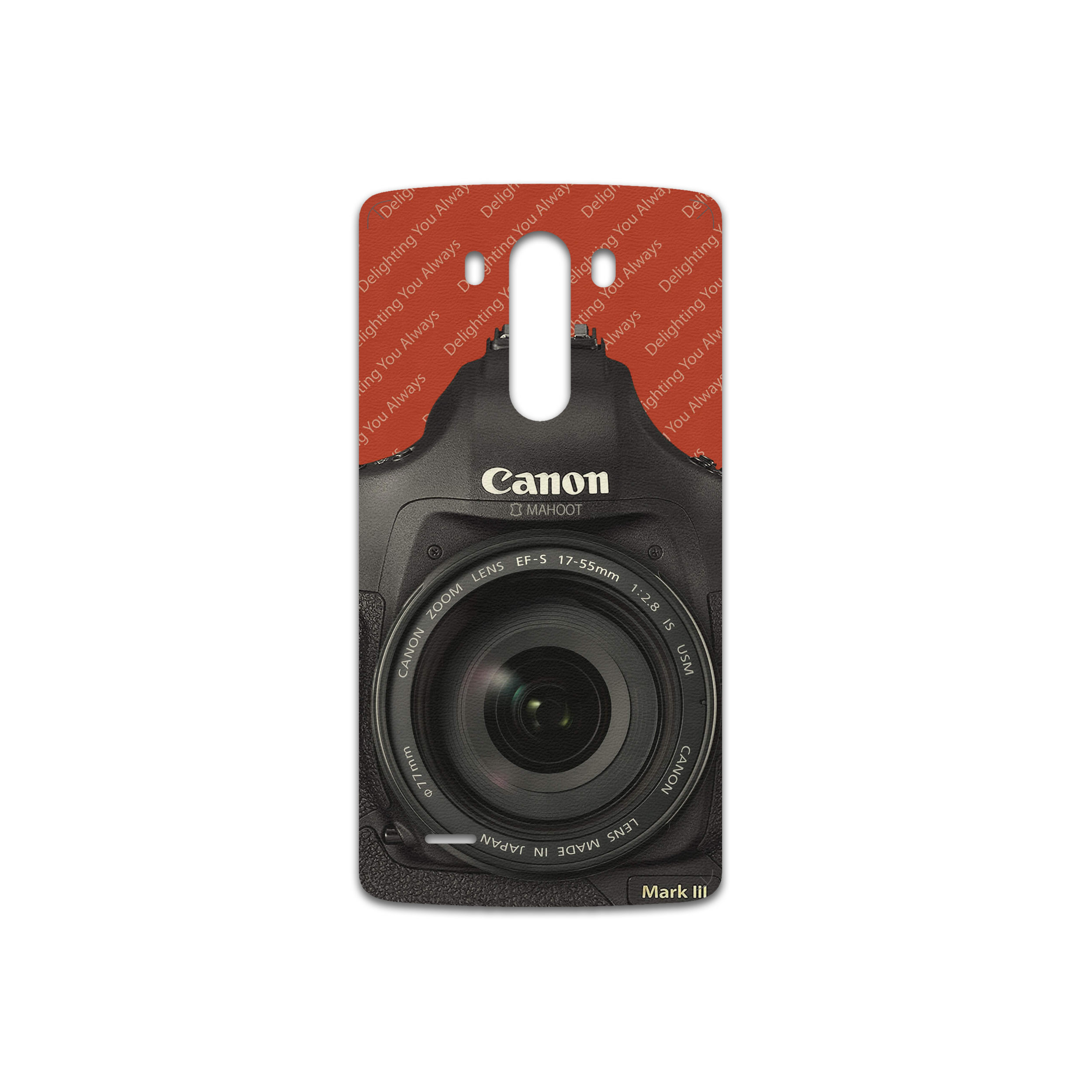 برچسب پوششی ماهوت مدل Cnn مناسب برای گوشی موبایل ال جی G3