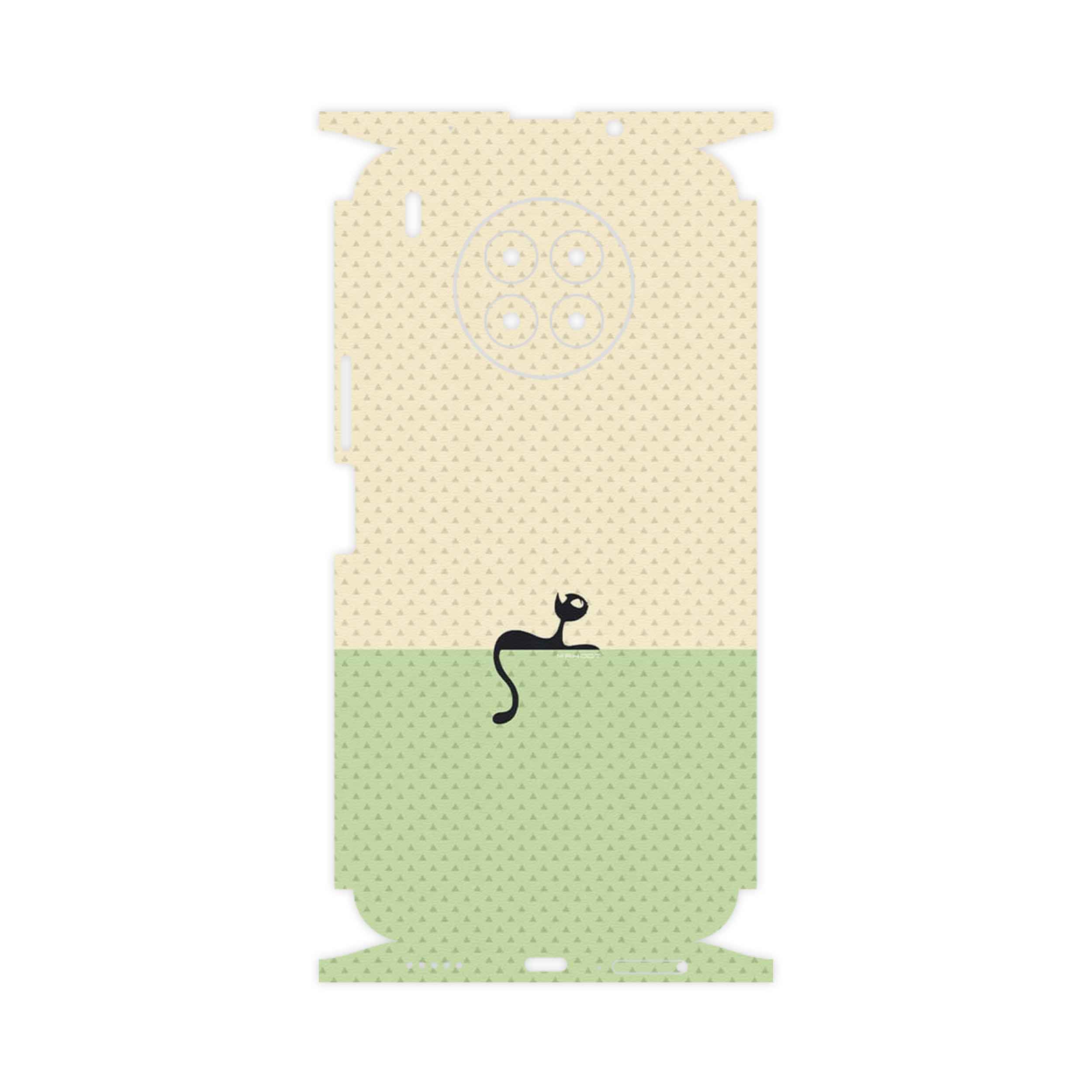 برچسب پوششی ماهوت مدل Minimal Internet Cat Icon-FullSkin مناسب برای گوشی موبایل هوآوی Nova 8i