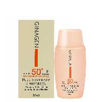 ضد آفتاب رنگی ژیناژن پوست مختلط وچرب 01 - GINAGEN