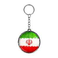 جاکلیدی خندالو طرح پرچم ایران مدل دوطرفه کد 2050120505