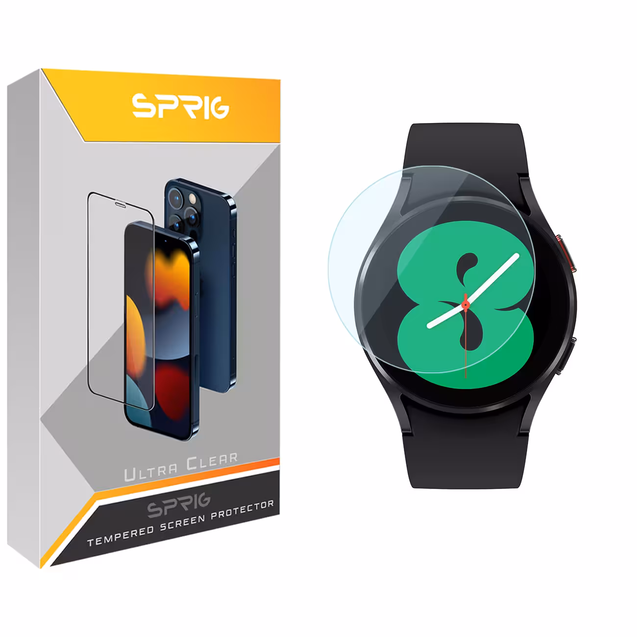 محافظ صفحه نمایش  اسپریگ مدل SPG مناسب برای ساعت هوشمند سامسونگ Galaxy Watch 4 40mm