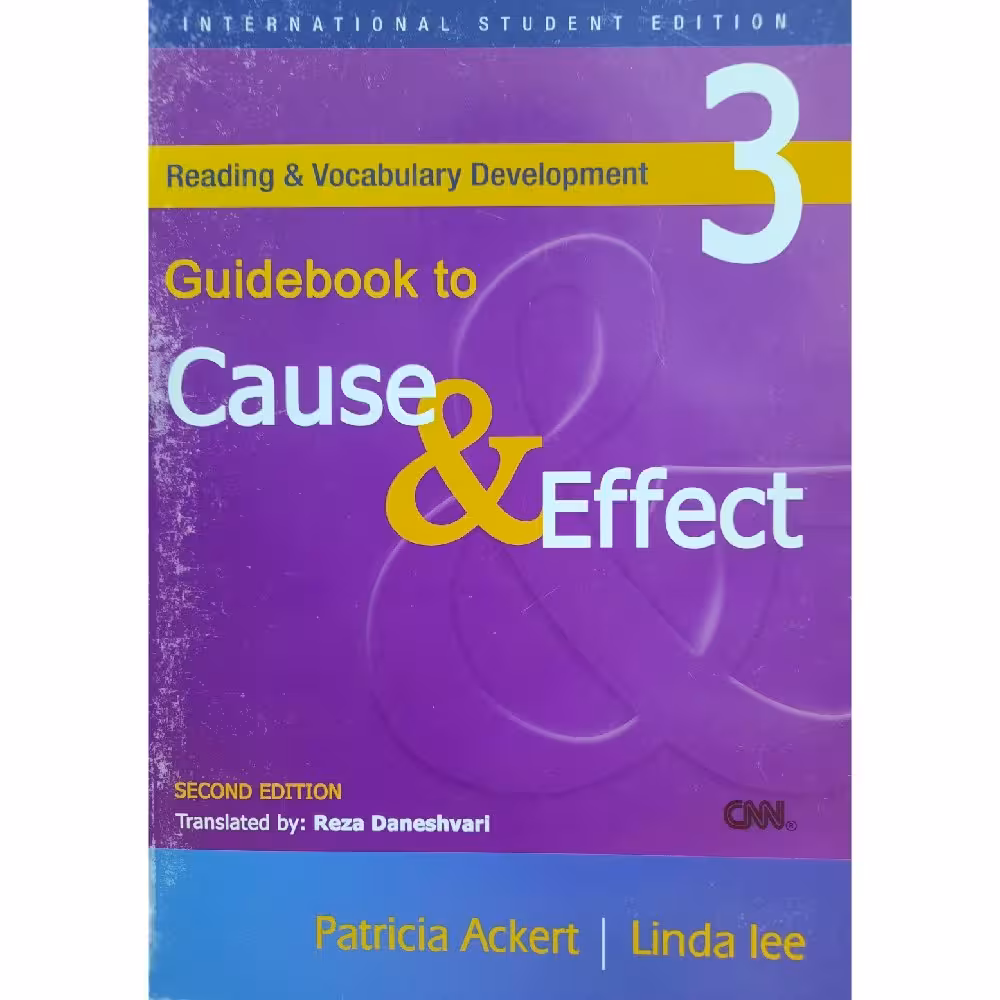 کتاب راهنمای cause and effect 3 (Second edition) 