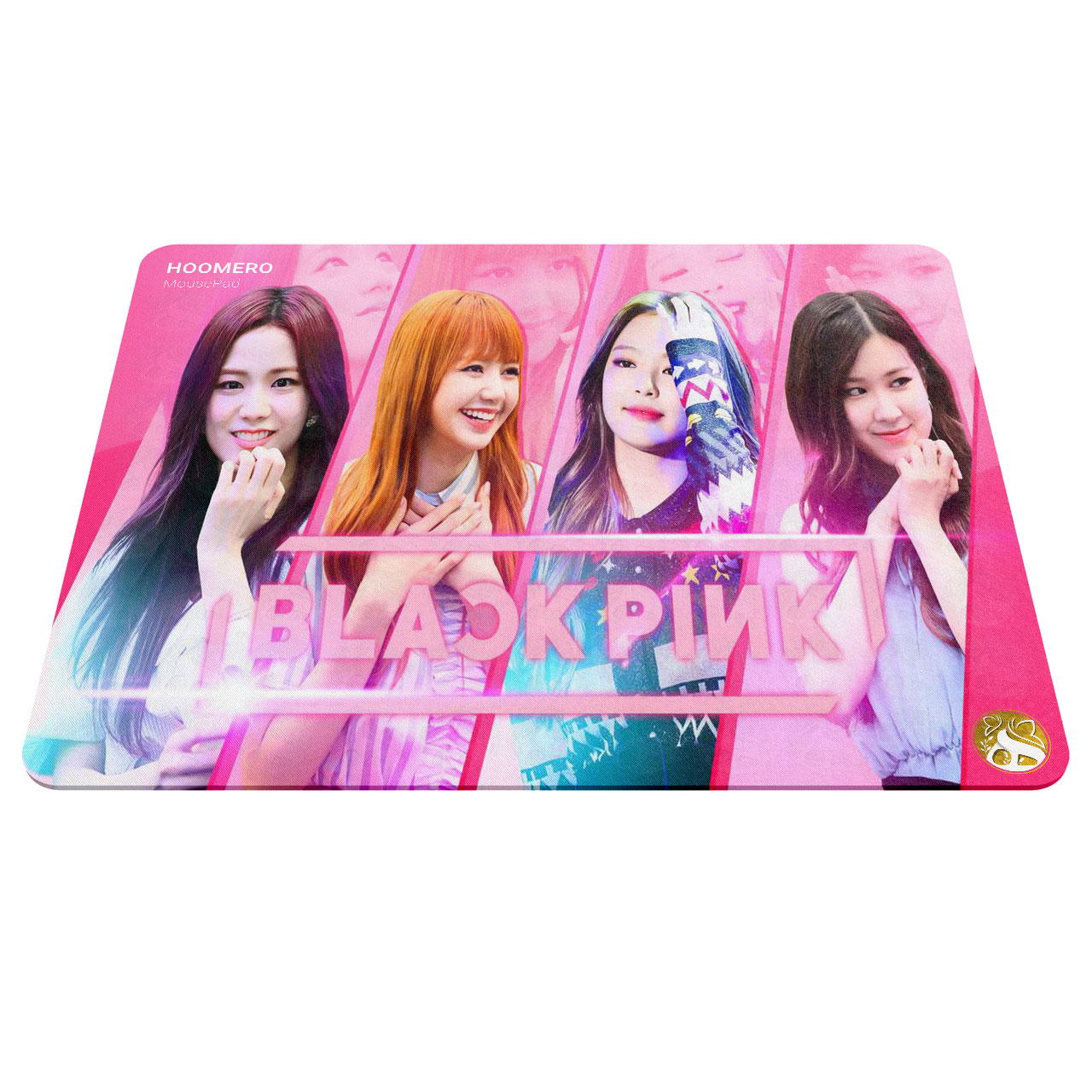 ماوس پد هومرو مدل A6251 طرح بلک پینک