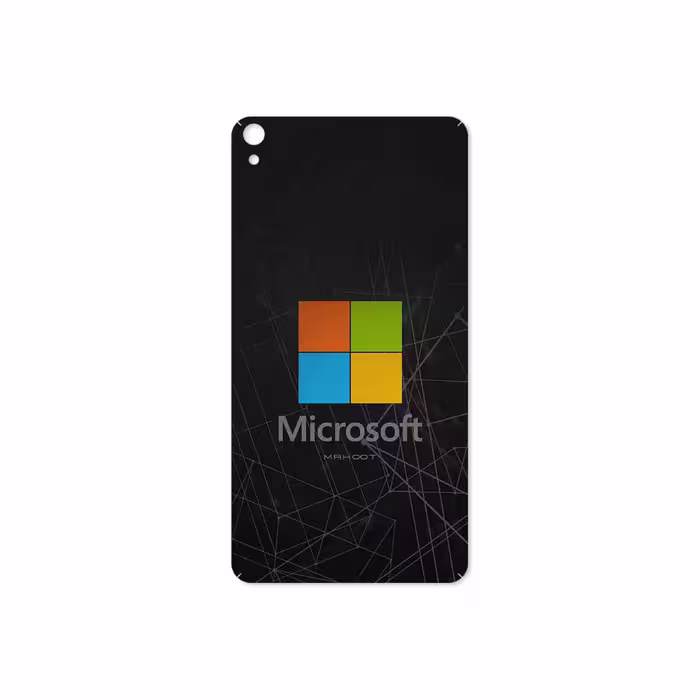 برچسب پوششی ماهوت مدل Microsoft-Logo مناسب برای تبلت لنوو Phab B1 2015