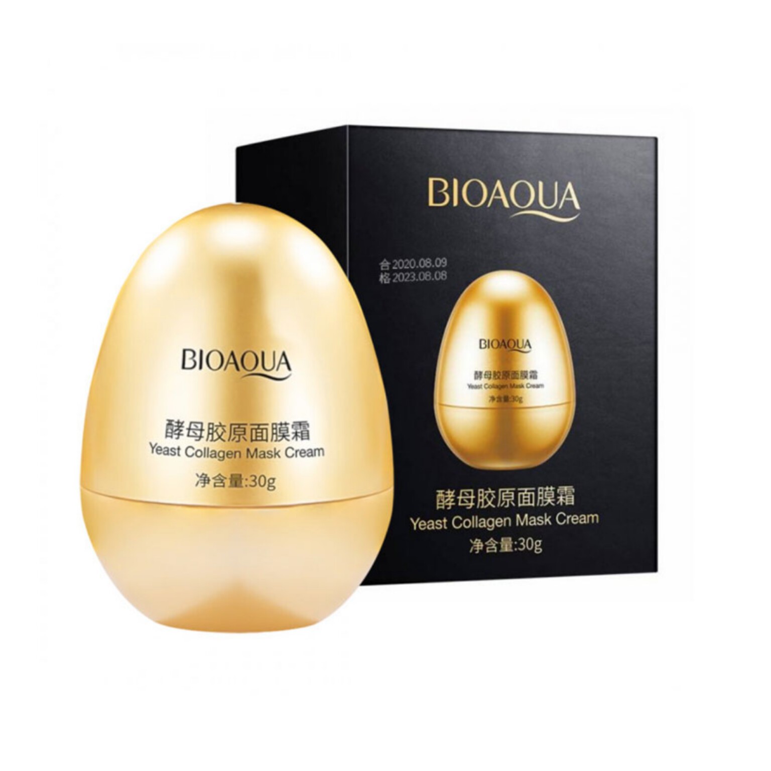 ماسک کلاژن سفیده تخم مرغ بیوآکوا 