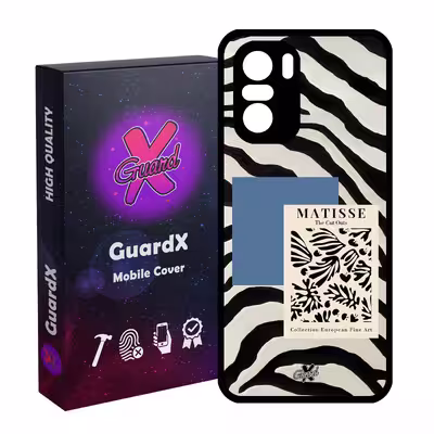 کاور گارد ایکس طرح Zebra مدل Glass10568 مناسب برای گوشی موبایل شیائومی Poco F3/MI 11X/MI 11X Pro/Redmi K40/K40 Pro