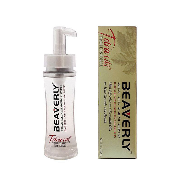 سرم مو بیورلی Beaverly مدل Tetra Oils حجم 120 میل