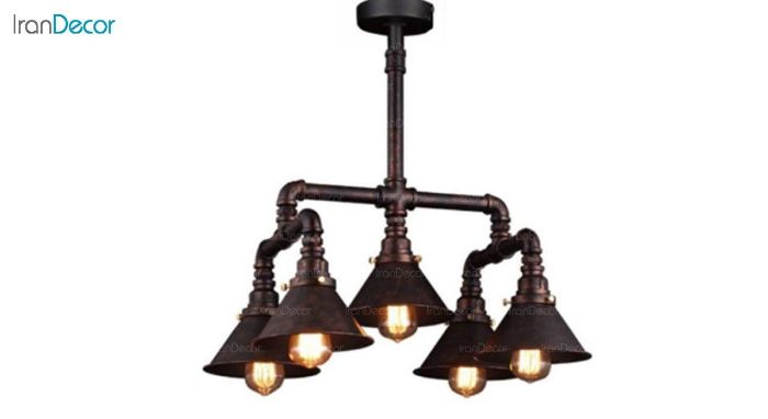 چراغ سقفی مدرن 5 شعله آرتا مدل 219