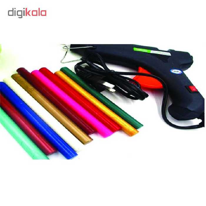  دستگاه چسب تفنگی 20 وات مدل Hotmelt FQ-E 